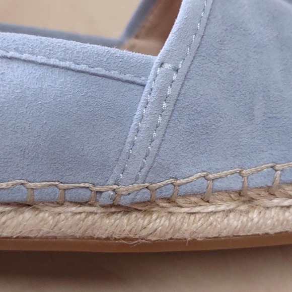 Vince Camuto Chambray Suede Espadrilles Sandals - Picture 14 of 14